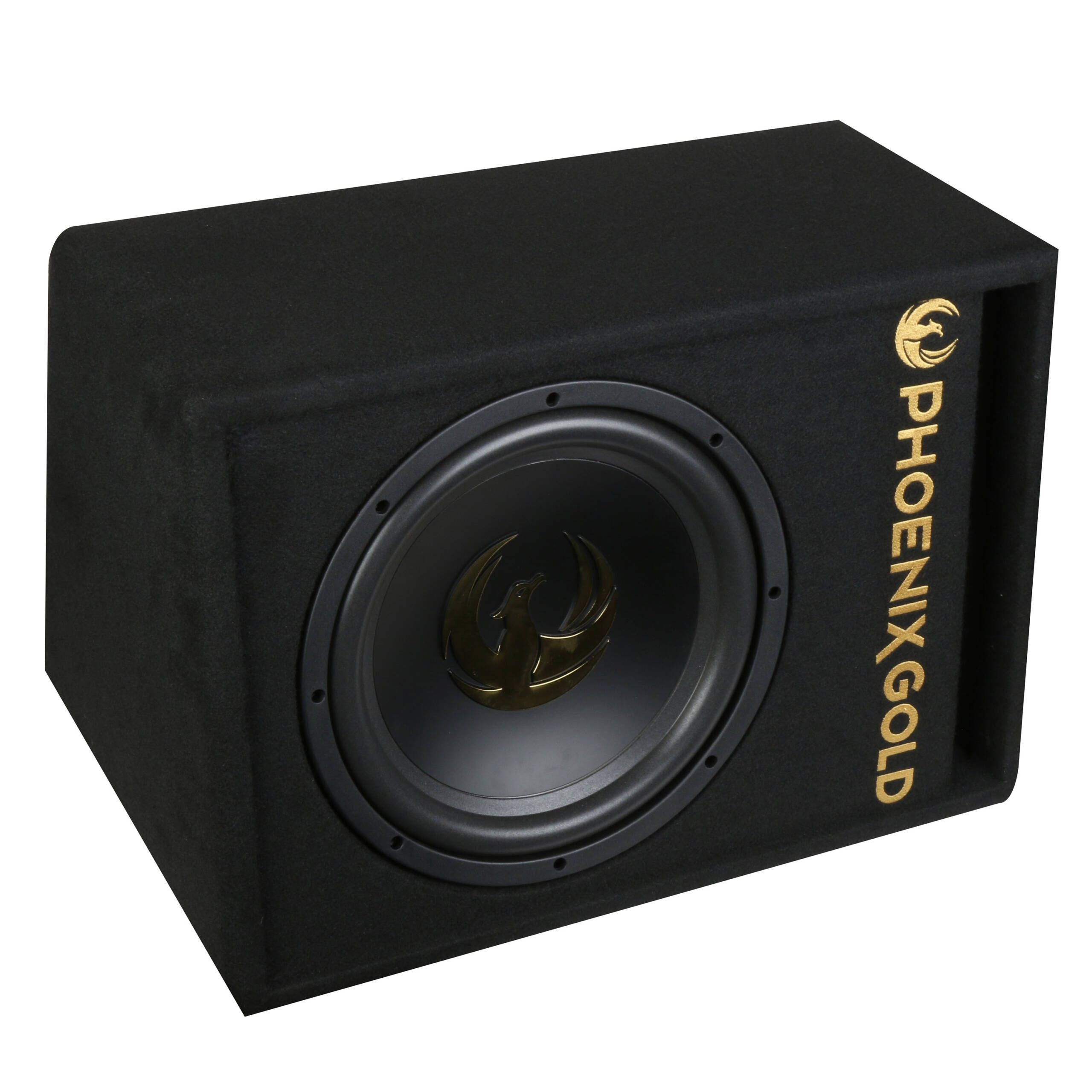 Subwoofer Part Key Phoenix Gold Z12AB 12″ Active Ported Subwoofer 1000W with Wiring Kit ...